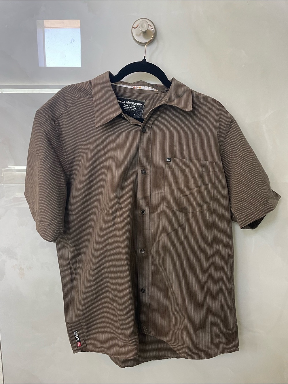 Quicksilver Short Sleeve Button-up